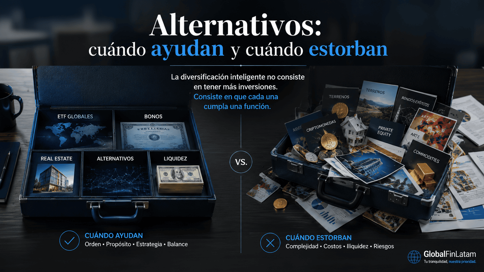 Alternativos: cuándo ayudan y cuándo estorban